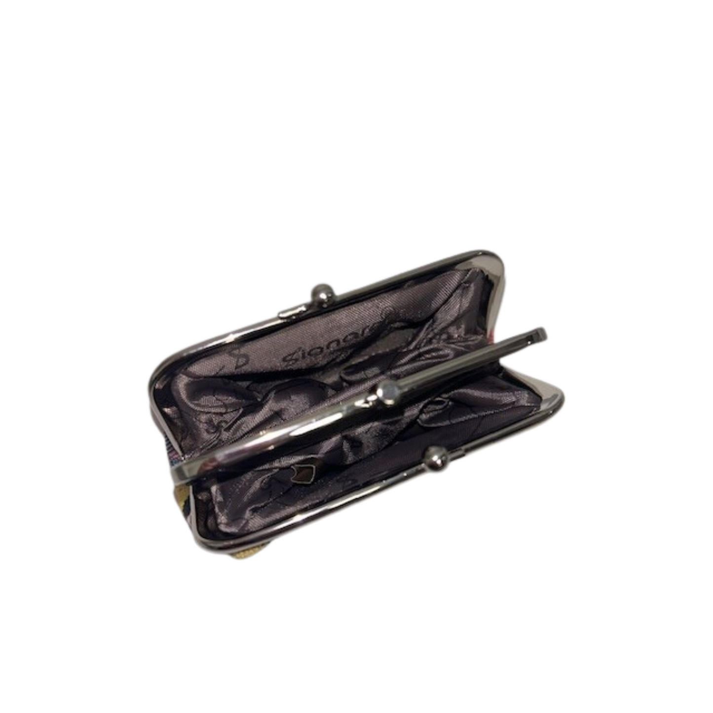 Multicolor Triangle Frame Purse for Coins