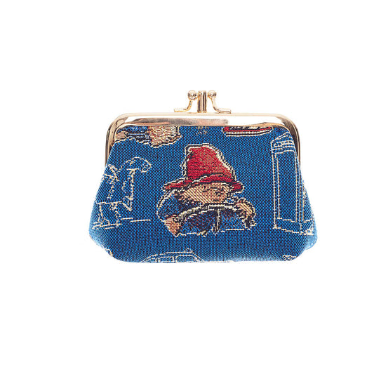 Paddington Bear Blue Frame Purse for Coins