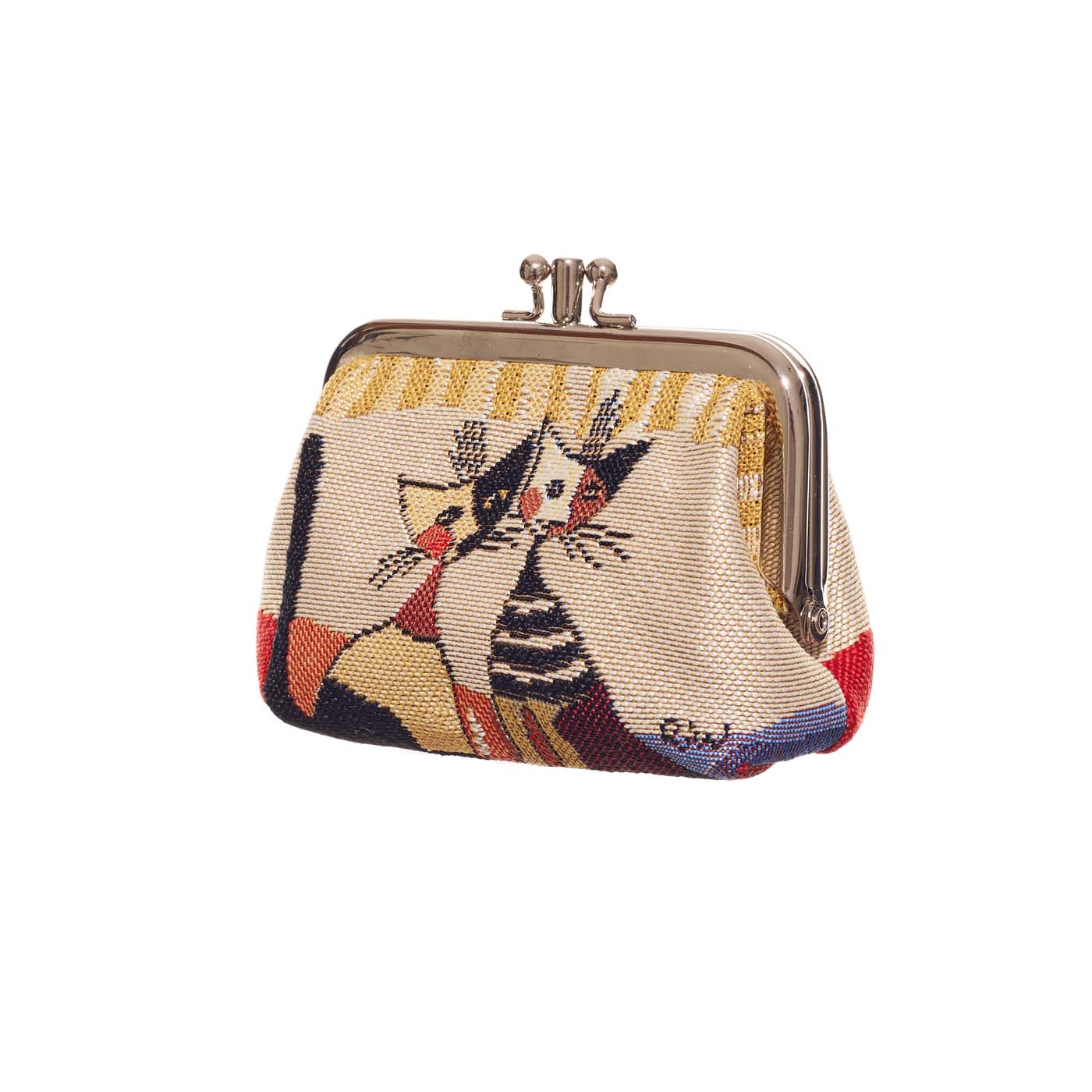 Rosina Cat Cappia Coin Clasp Frame Purse