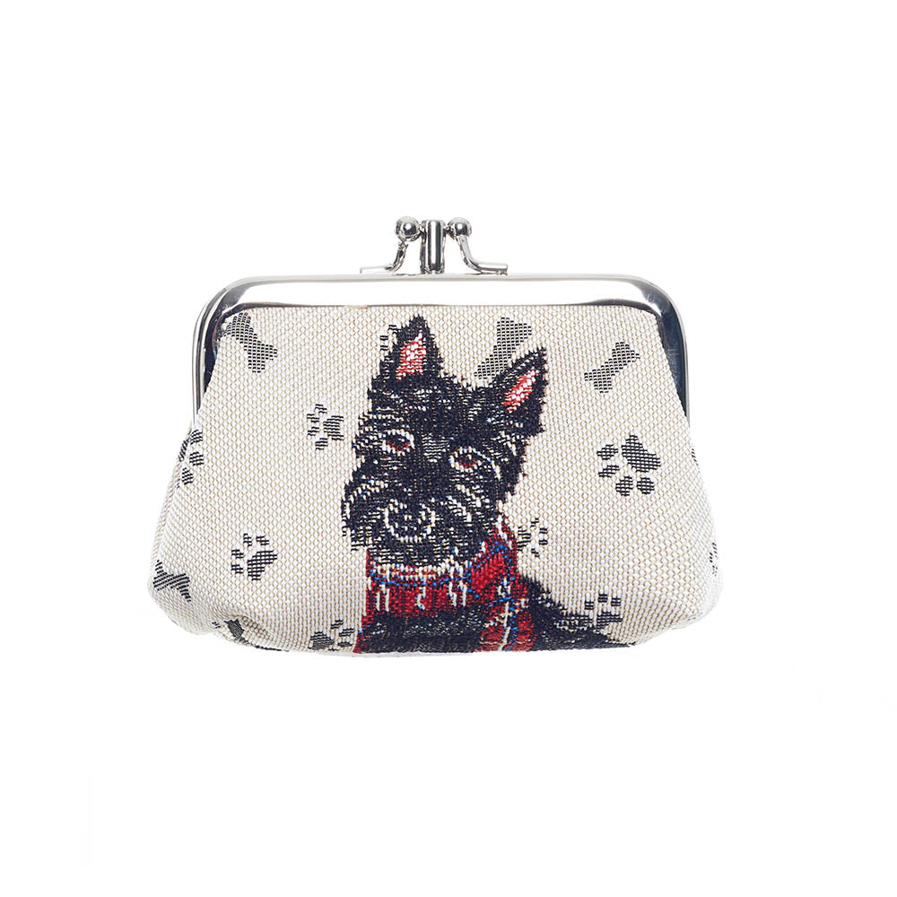 Scottie Dog Frame Purse for coins