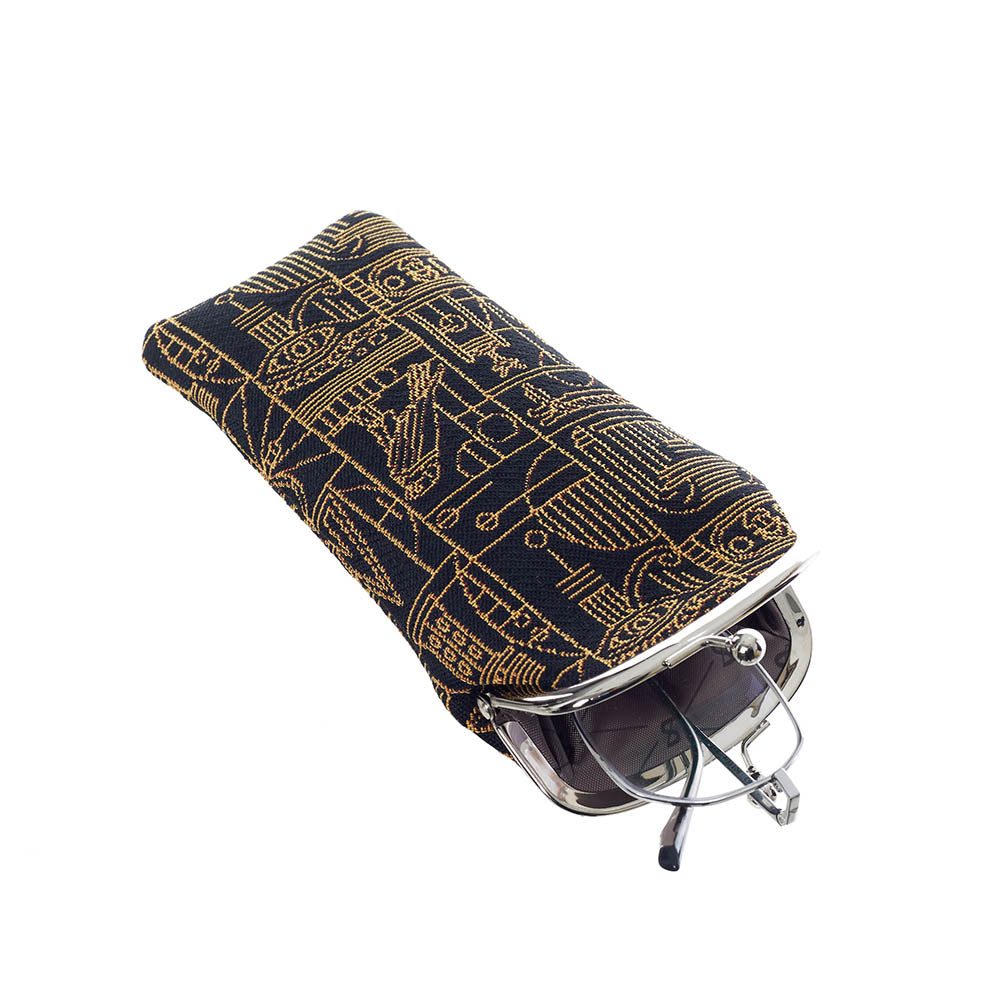 British Museum Egyptian Glasses Pouch/ Case