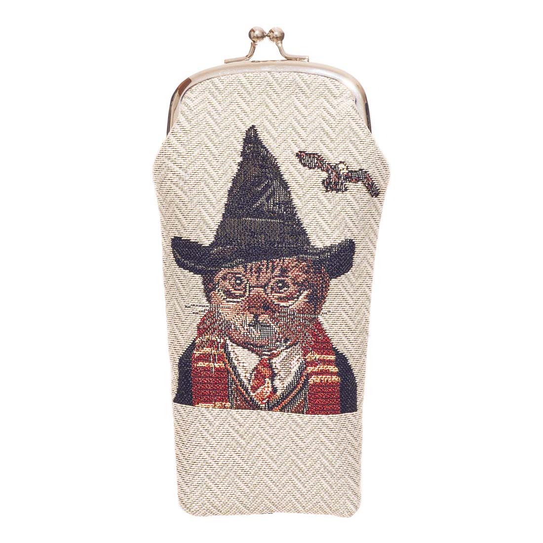 Magic Cat Beige Glasses Pouch/ Case