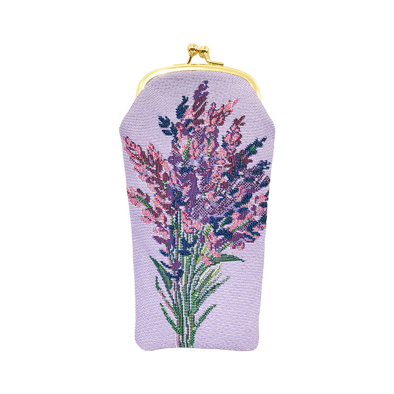 Lavender Glasses Pouch/ Case