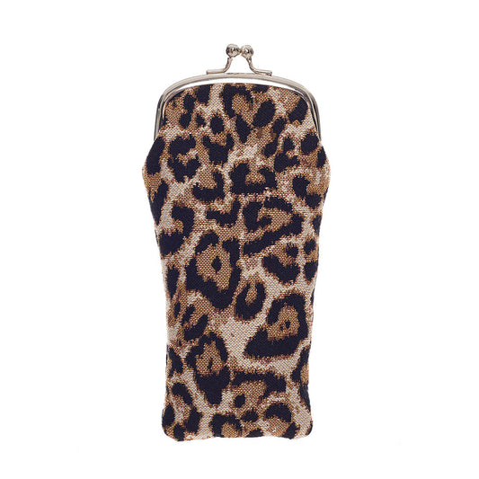 Leopard Animal Design Glasses Pouch/ Case