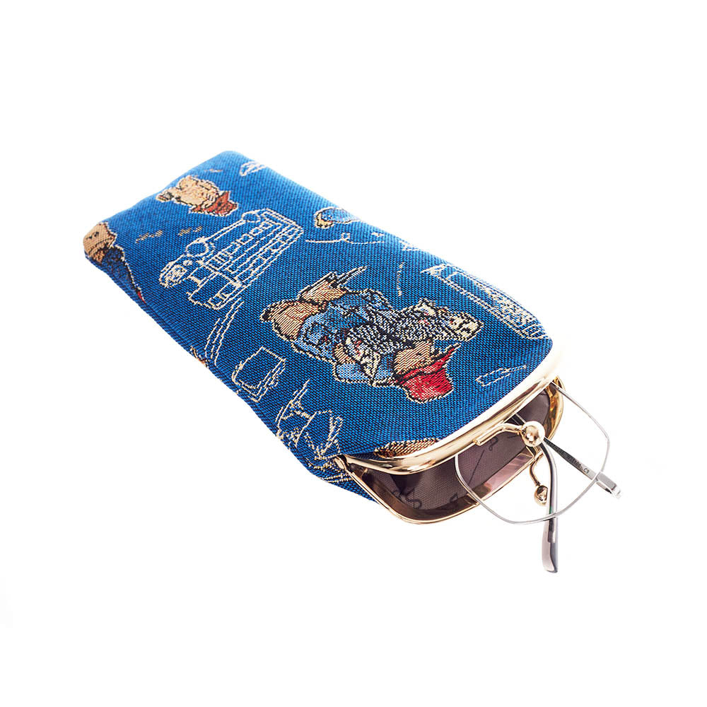 Paddington Bear Blue Glasses Pouch/ Case