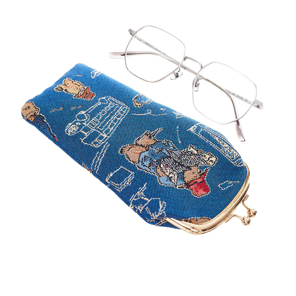 Paddington Bear Blue Glasses Pouch/ Case