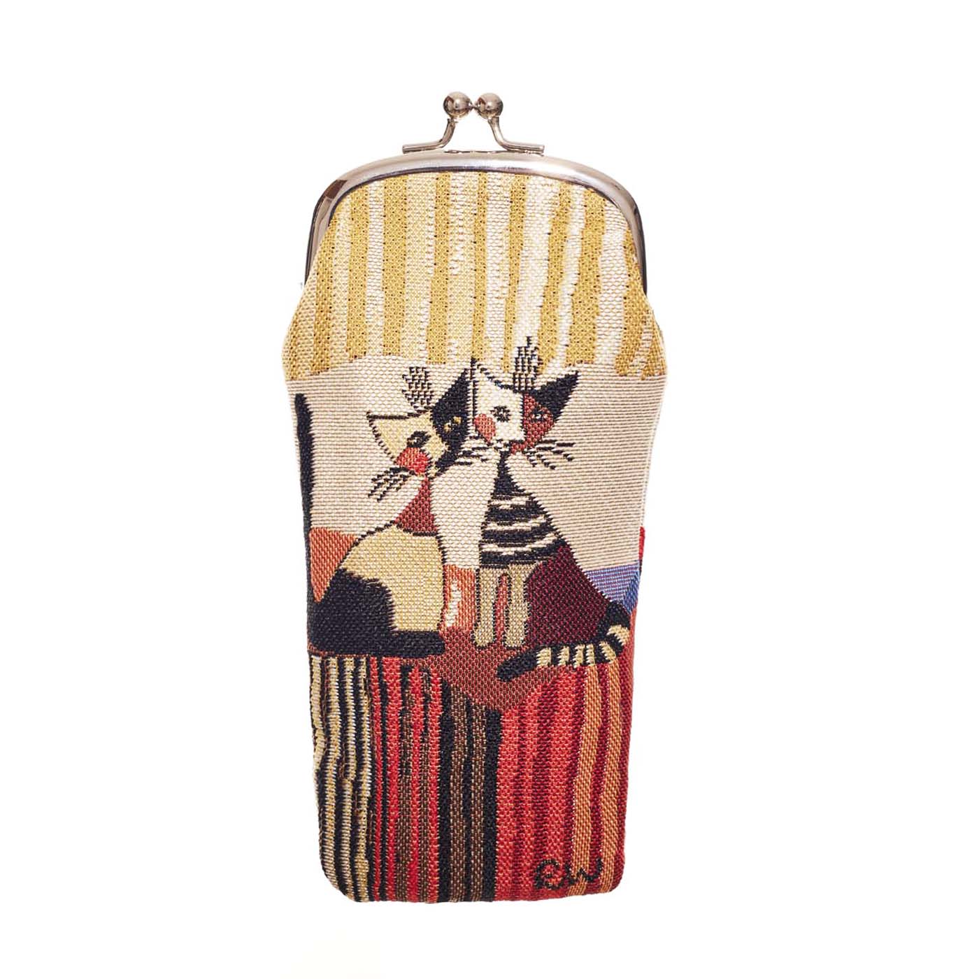 Cappia Cat Brown Glasses Pouch/ Case