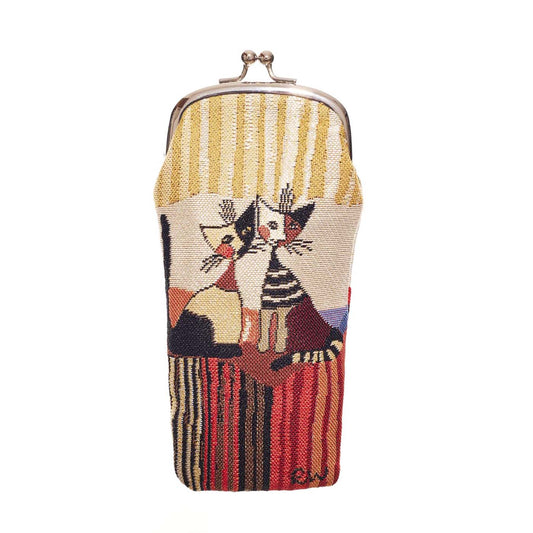 Cappia Cat Brown Glasses Pouch/ Case