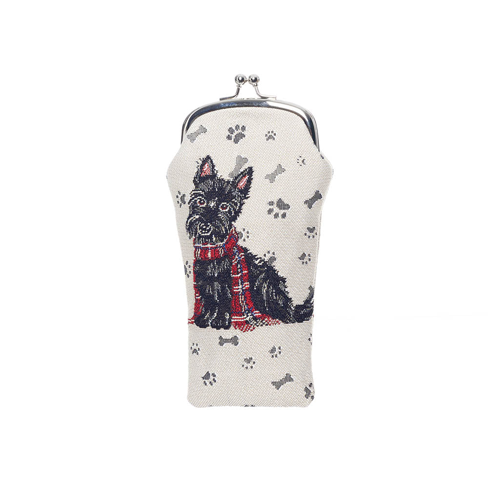 Scottie Dog Glasses Pouch/ Case