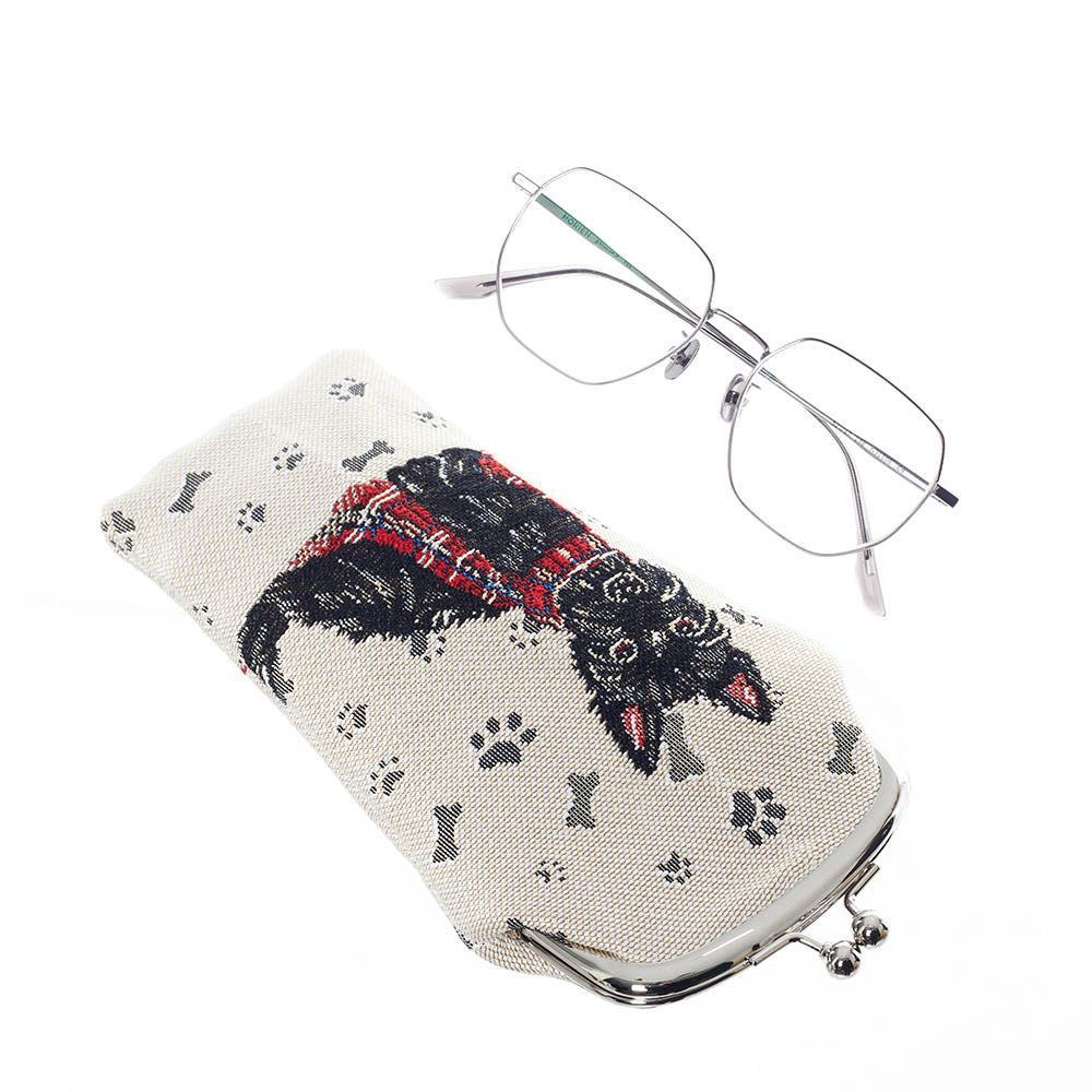 Scottie Dog Glasses Pouch/ Case