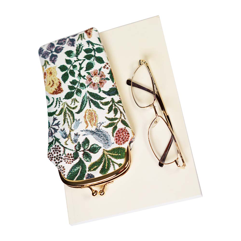 Charles Voysey Spring Flower Glasses Pouch/ Case