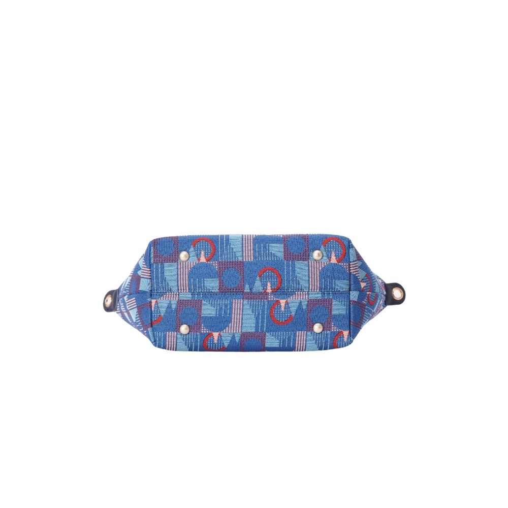 TfL Piccadilly Moquette Mind the Gap Grab Handle Handbag