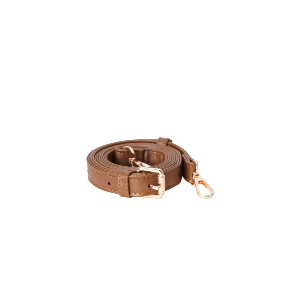 B-Loved Bear Beige Moon-Shaped Underarm Handbag