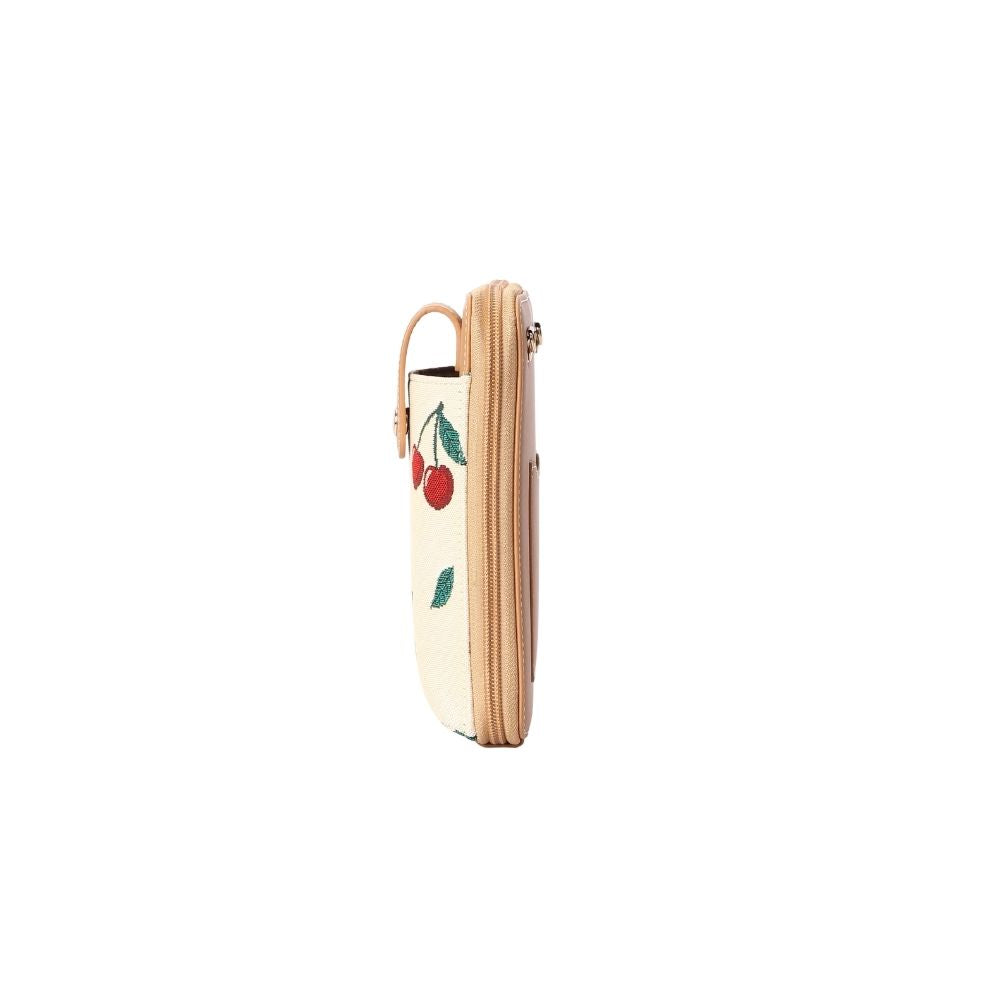 Cherry Cream Smart Phone Crossbody Bag