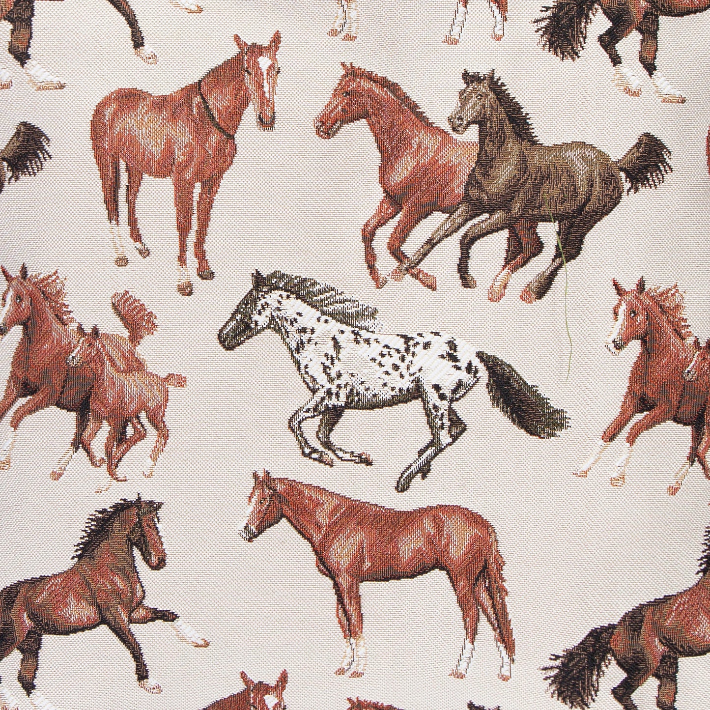 Running Horse Brown Hip Length Shoulder Bag