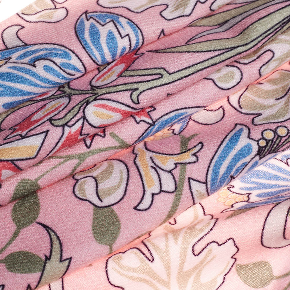 Hyacinth Pink Art Pashmina