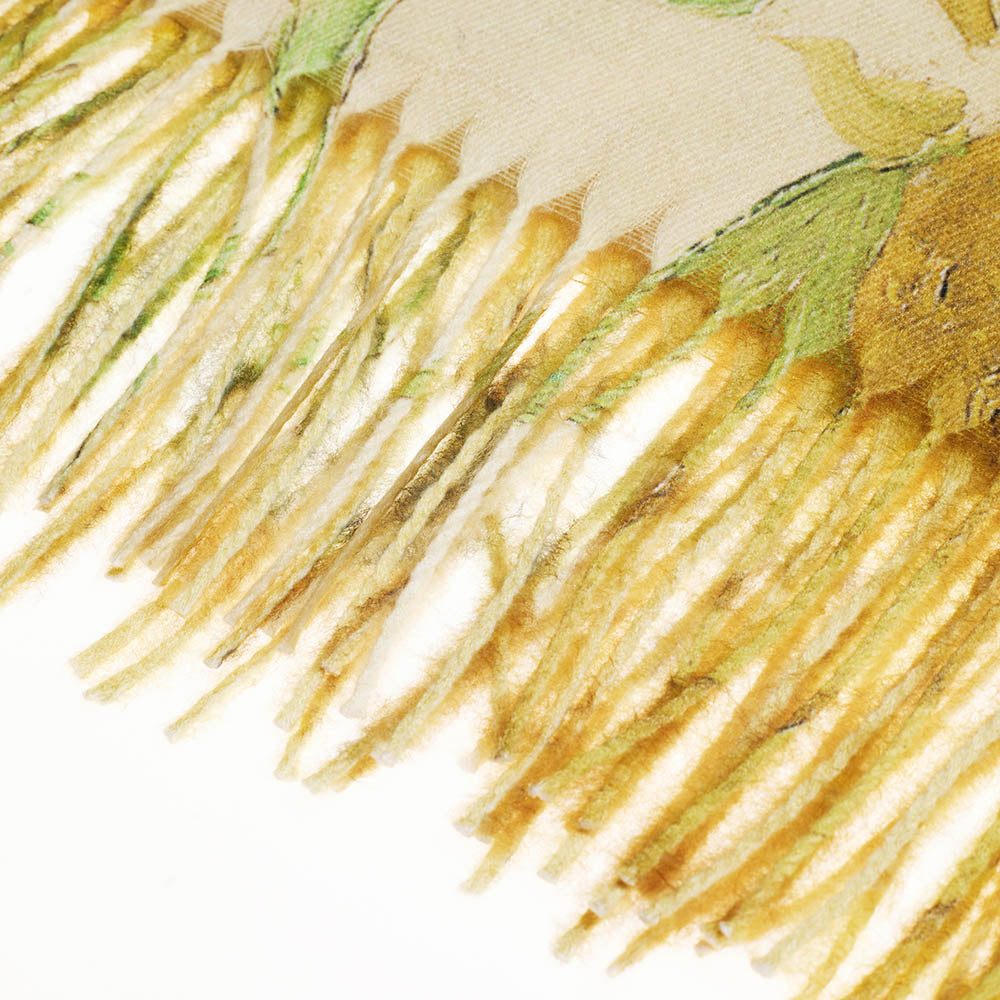 Van Gogh Sunflower Yellow Art Pashmina