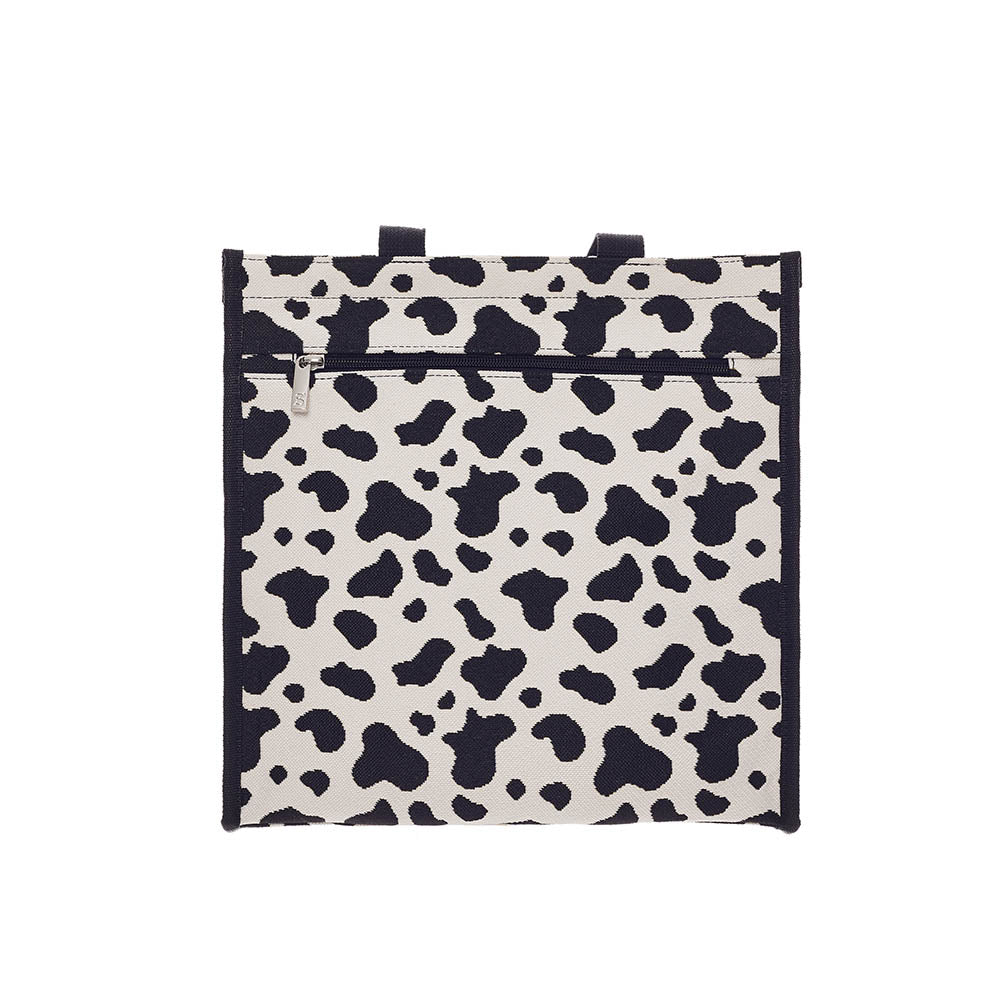 Cow Spots Design Black and White Shopper Bag