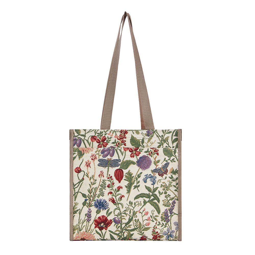 Morning Garden Floral Shopper Bag