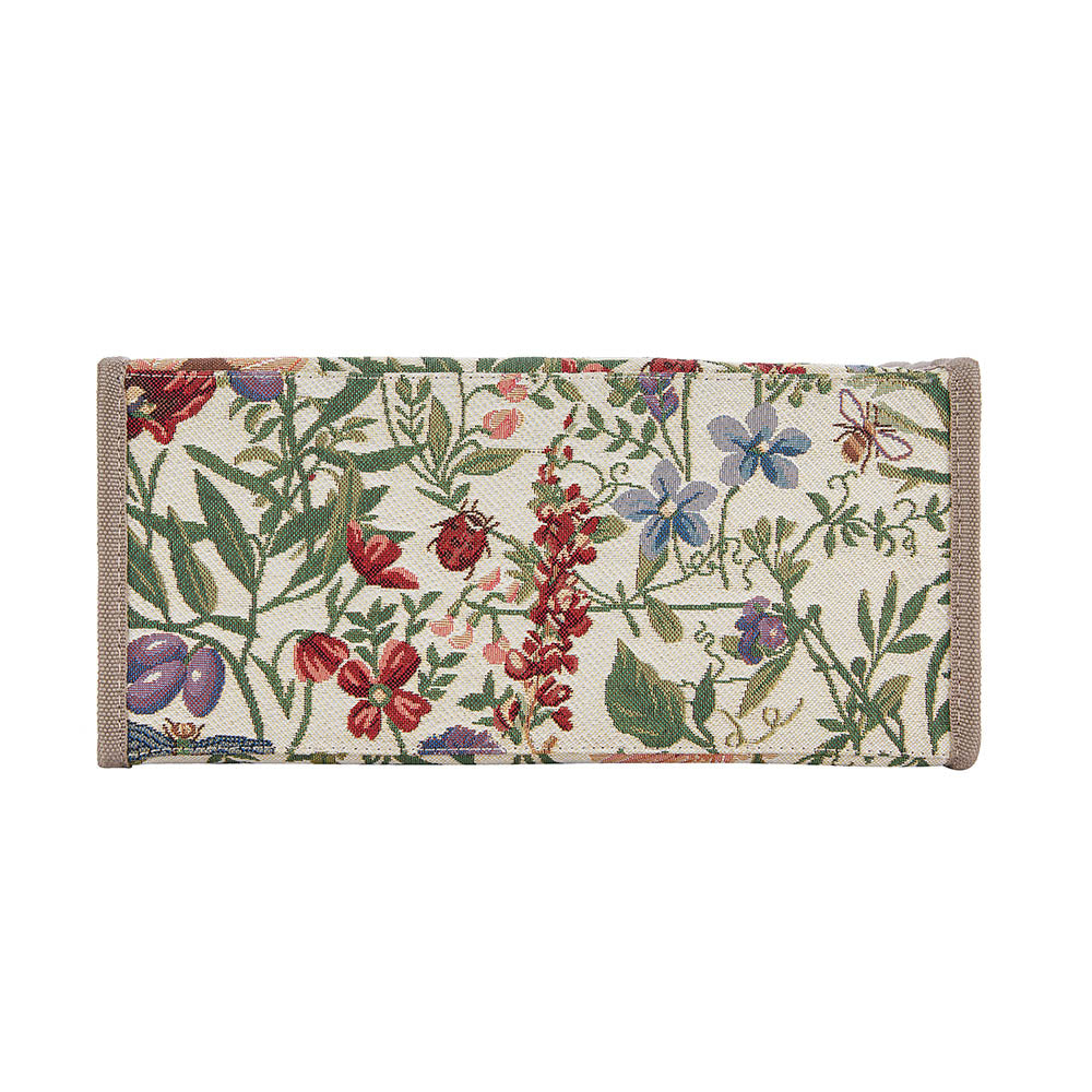 Morning Garden Floral Shopper Bag
