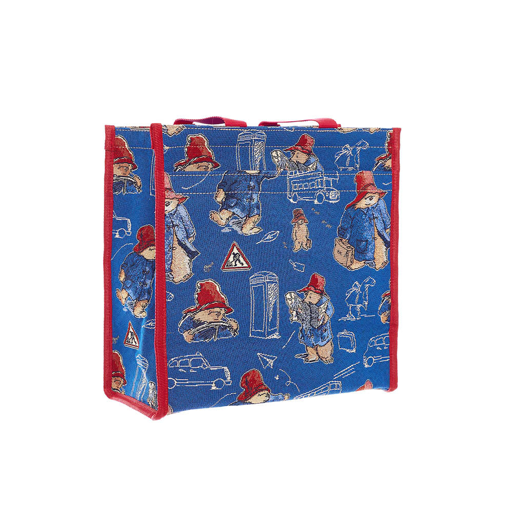 Paddington Bear Blue Shopper Shoulder Bag