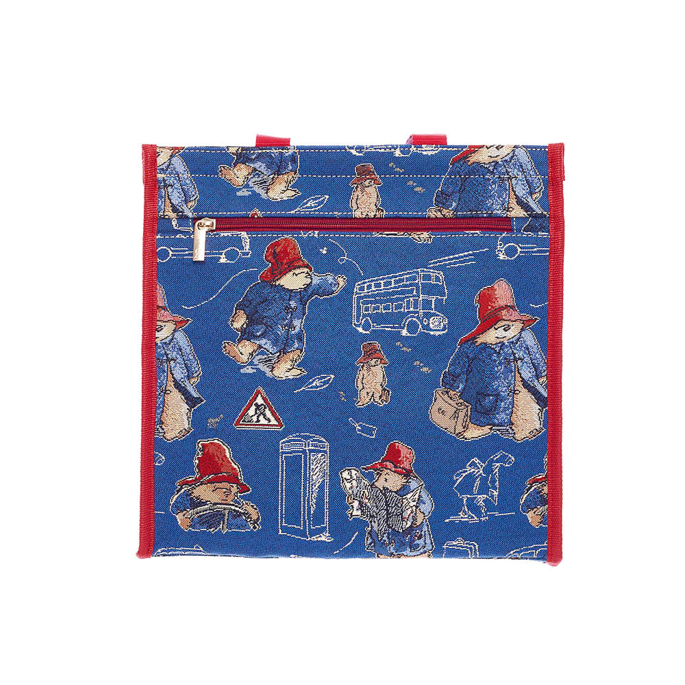 Paddington Bear Blue Shopper Shoulder Bag