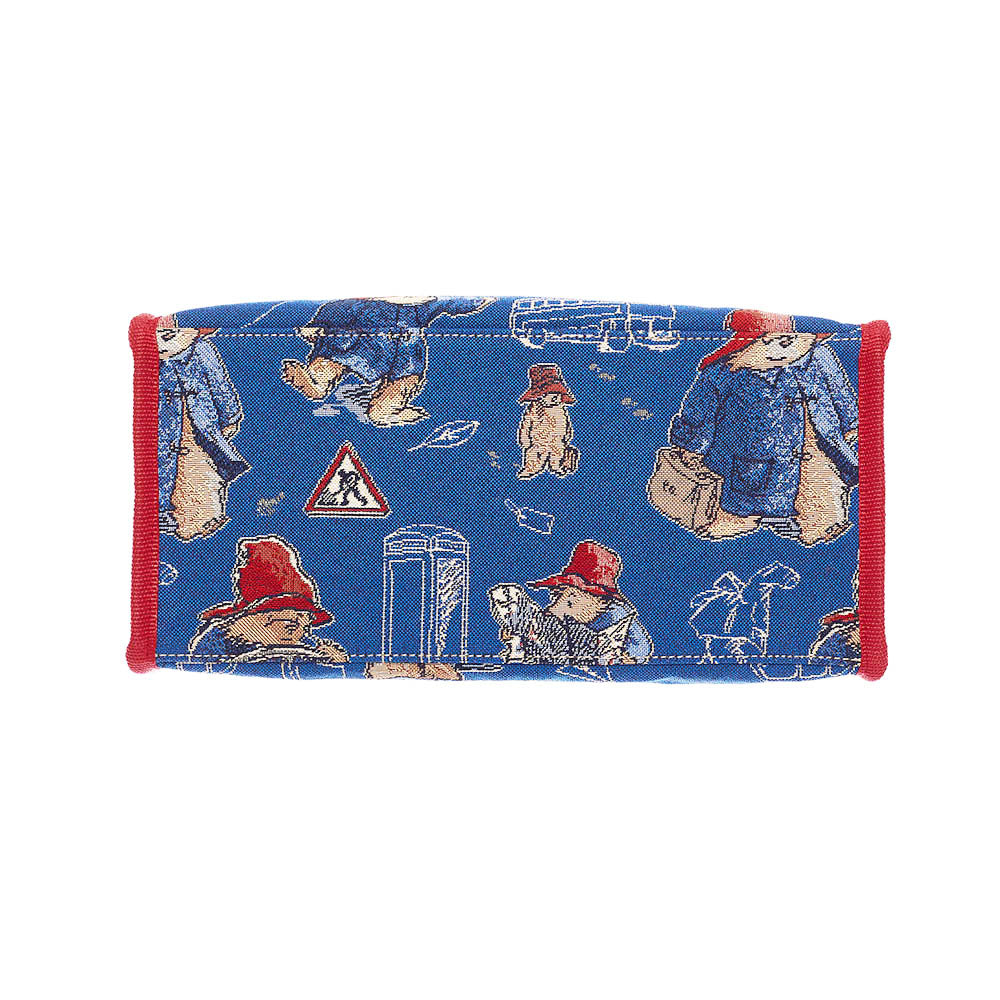 Paddington Bear Blue Shopper Shoulder Bag