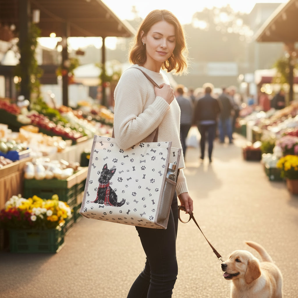 Scottie Dog Shopper Bag