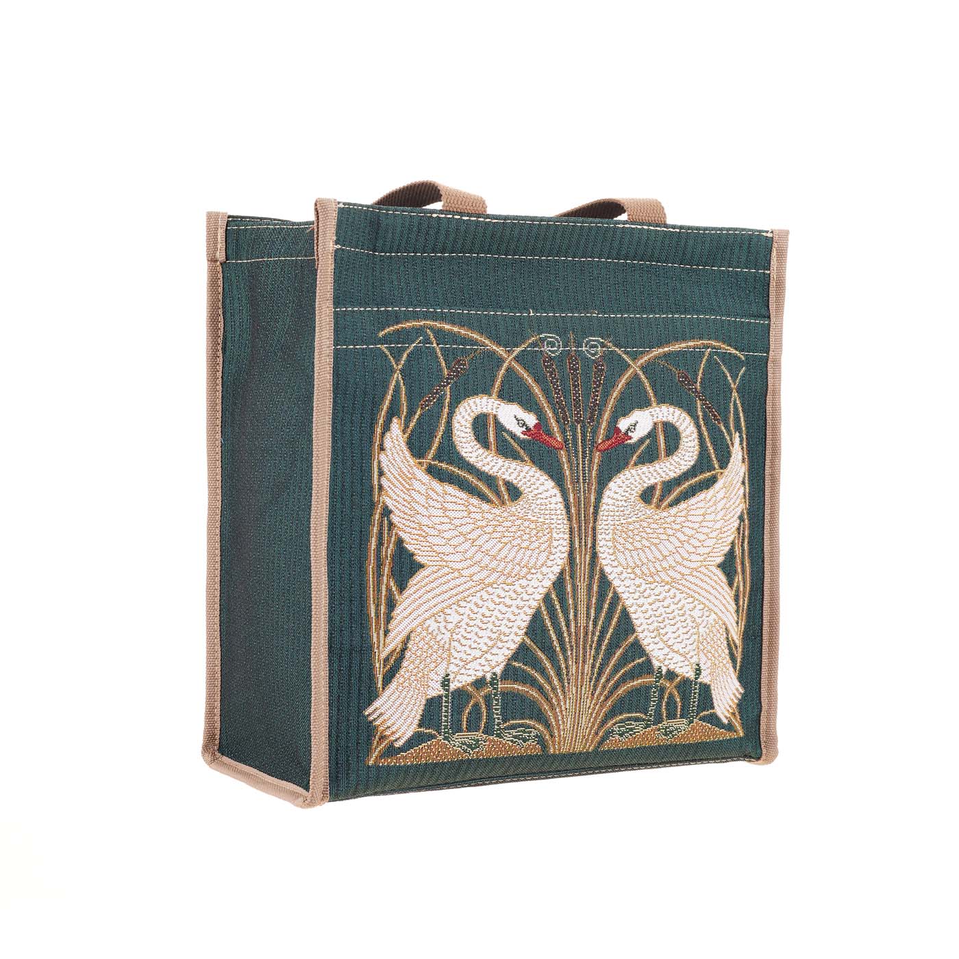 Swan Shopper Shoulder Bag