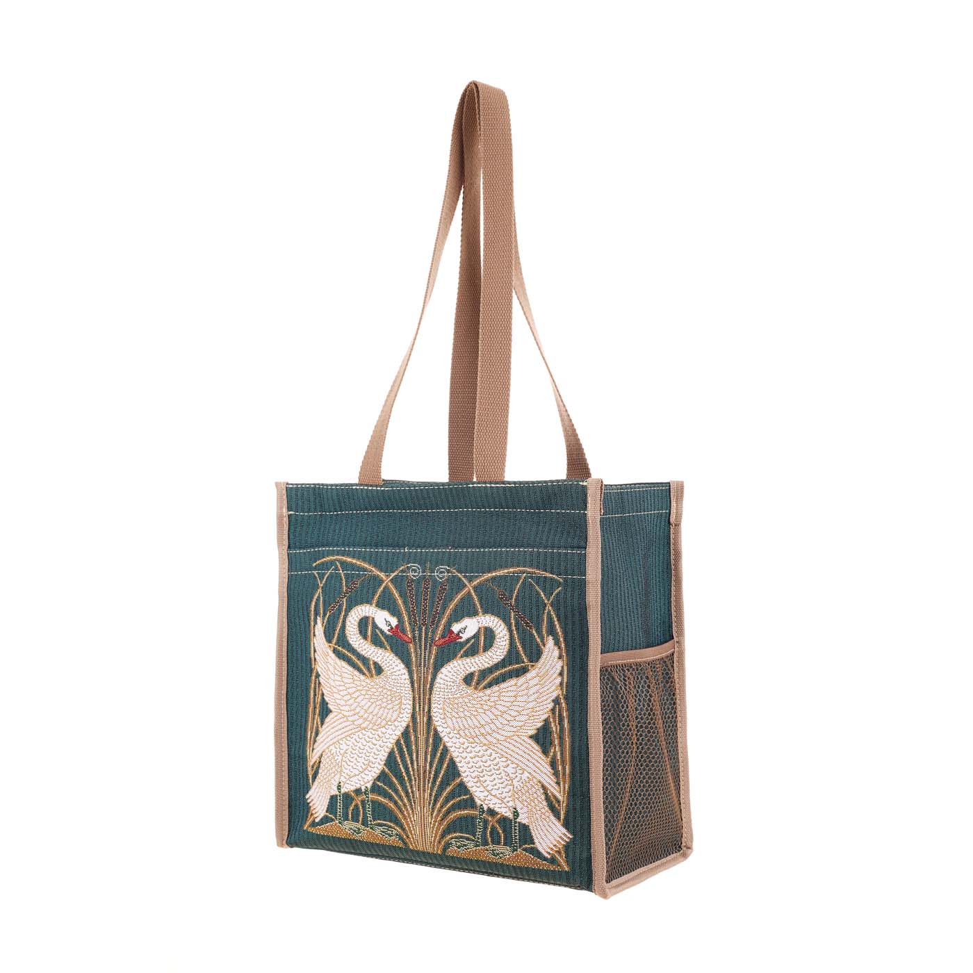 Swan Shopper Shoulder Bag
