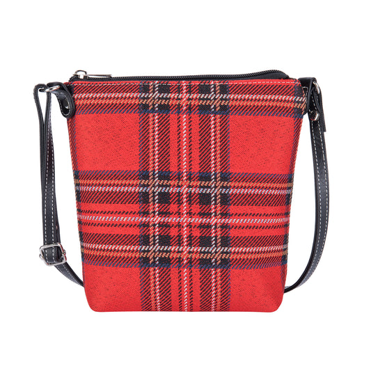 Royal Stewart Tartan Red Sling Bag