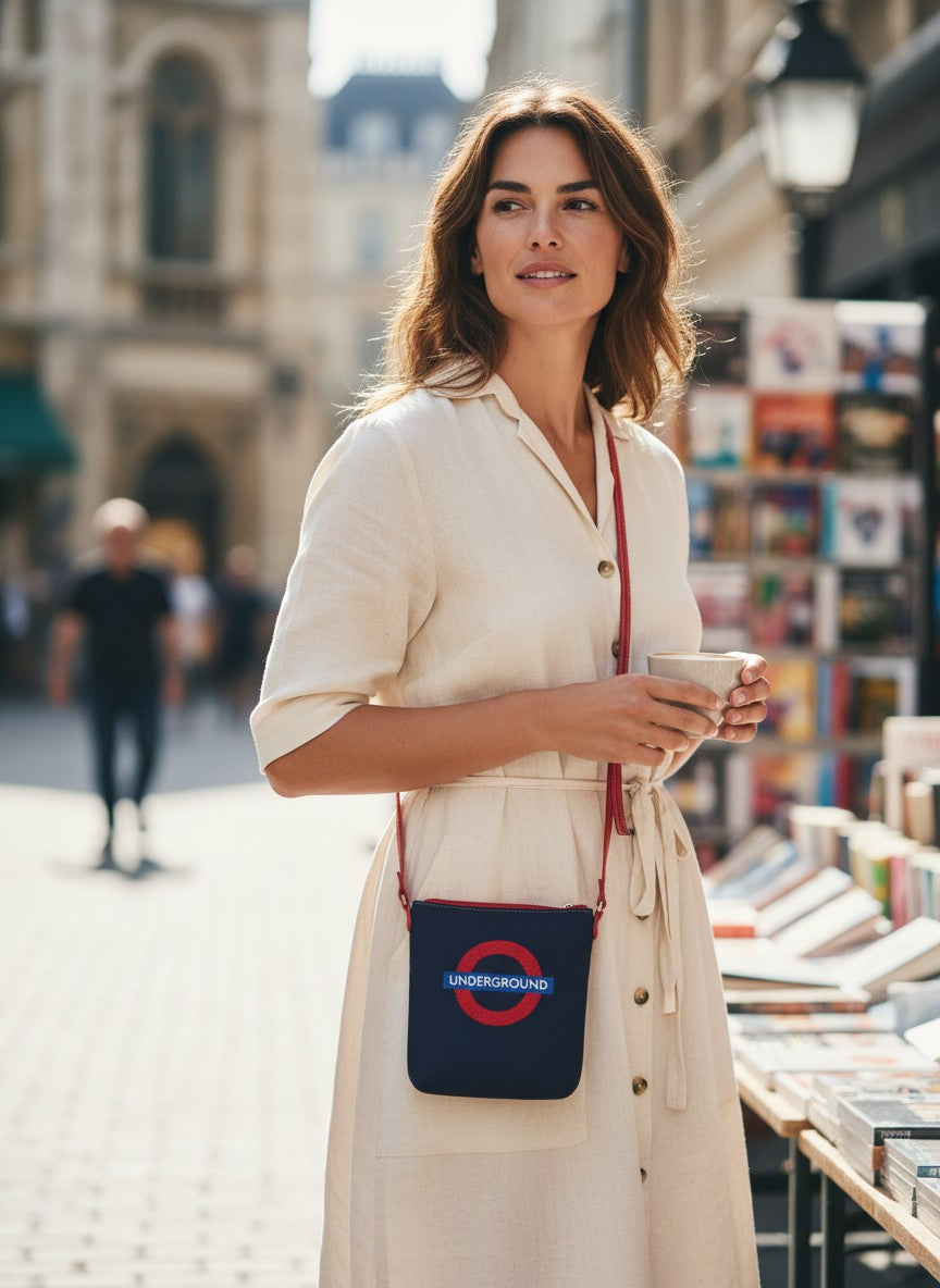 TfL© Blue Roundel Sling Bag Purse Crossbody