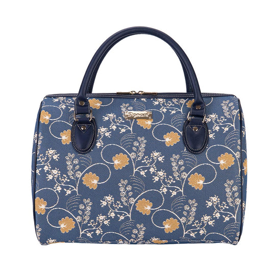 Jane Austen Blue Travel Bag