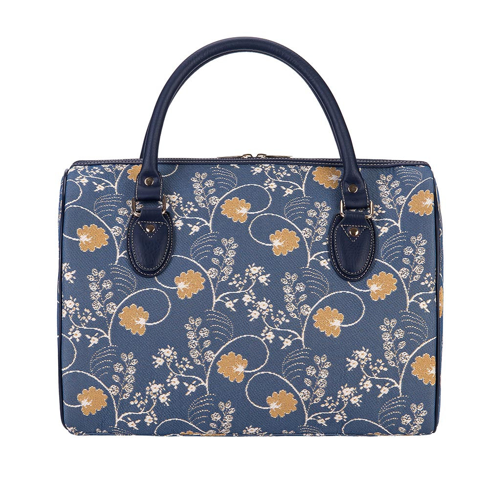 Jane Austen Blue Travel Bag