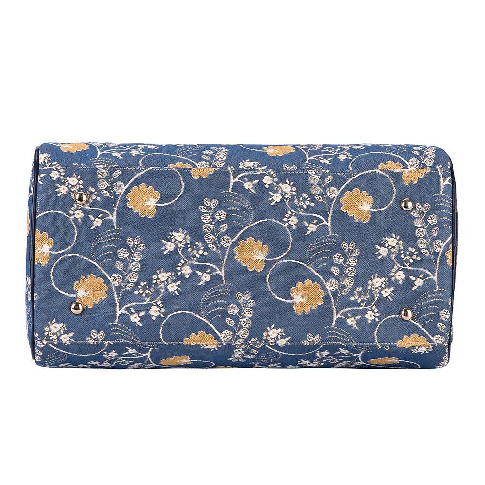 Jane Austen Blue Travel Bag