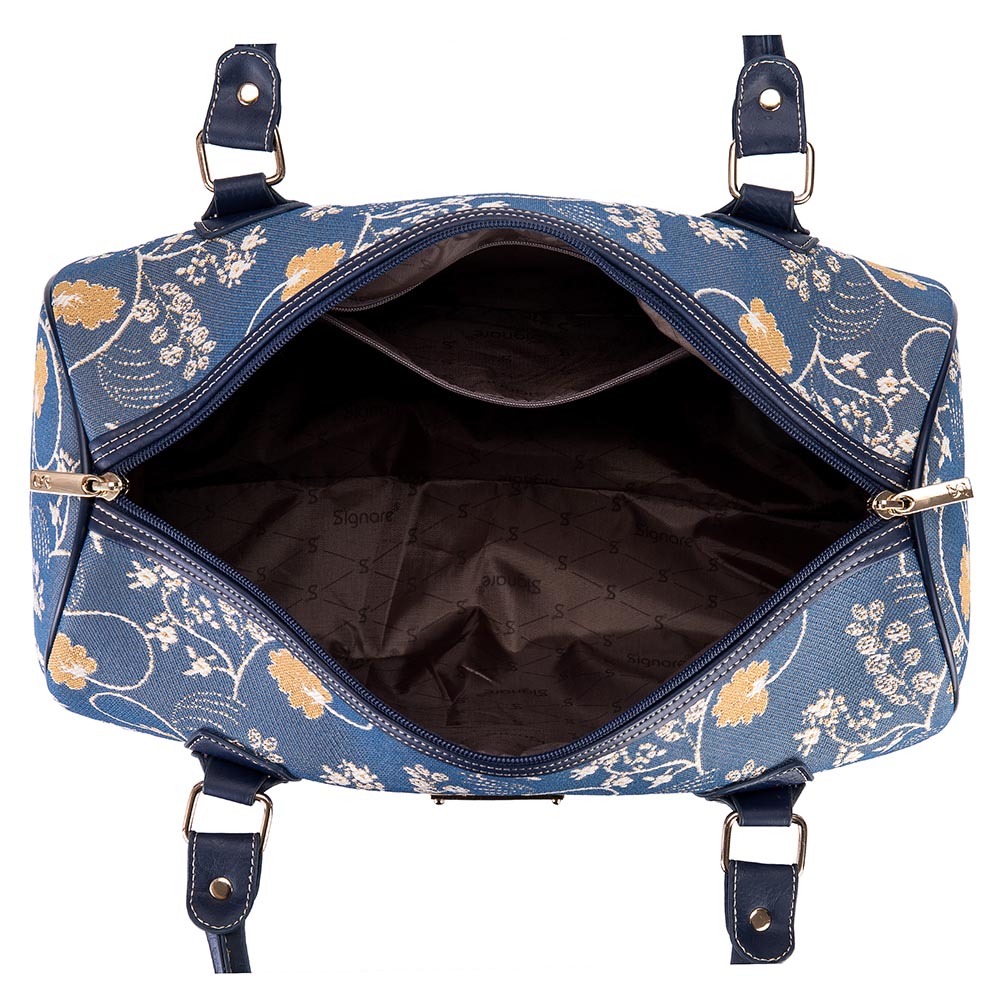 Jane Austen Blue Travel Bag