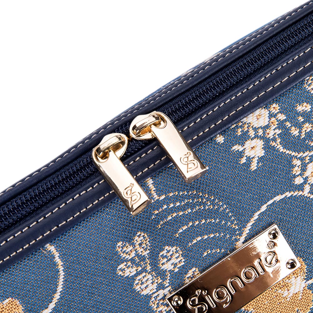 Jane Austen Blue Travel Bag