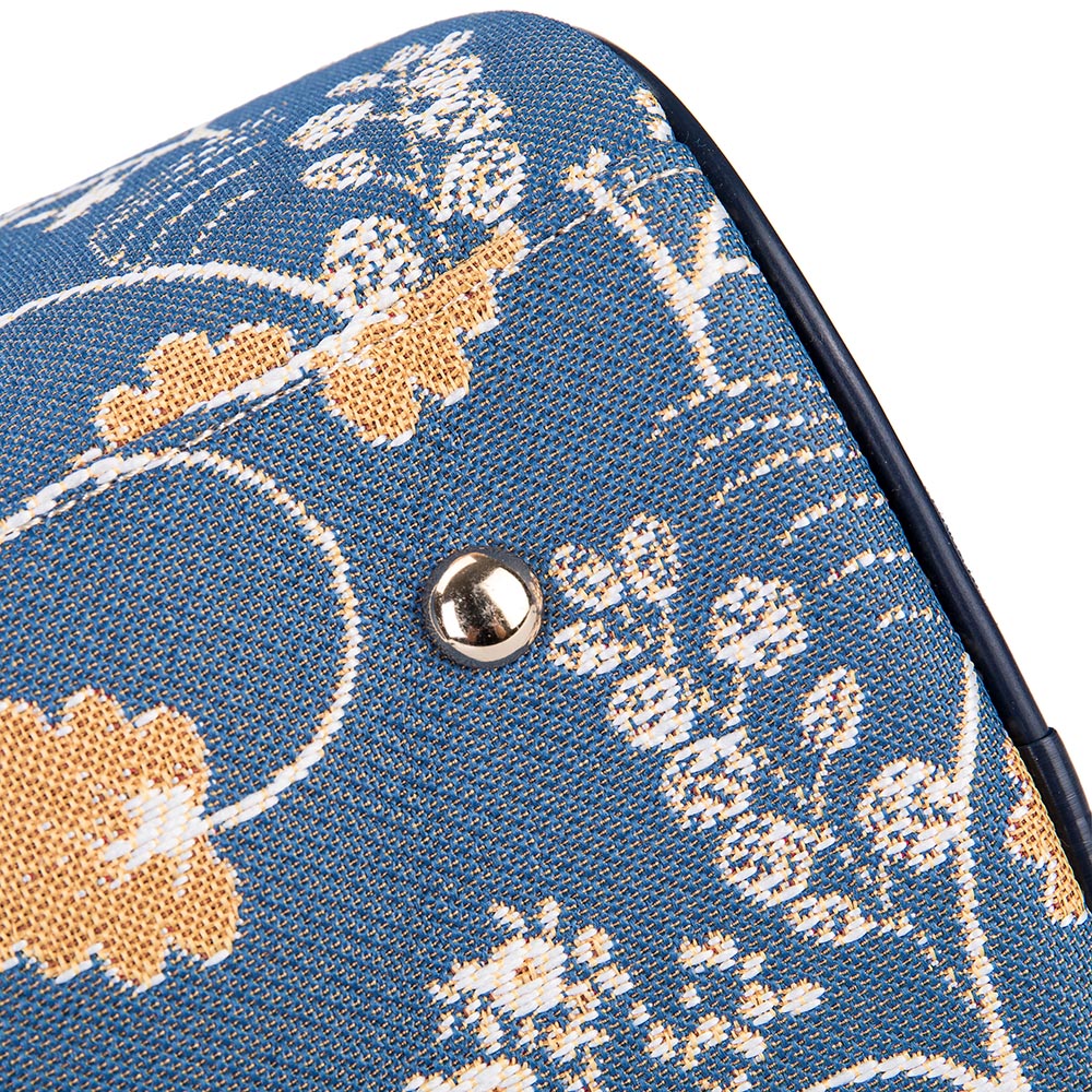 Jane Austen Blue Travel Bag