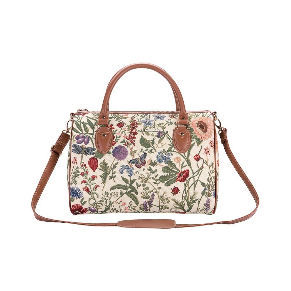 Morning Garden Floral Travel Bag