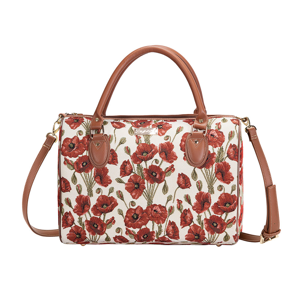 Poppy Red Travel Bag