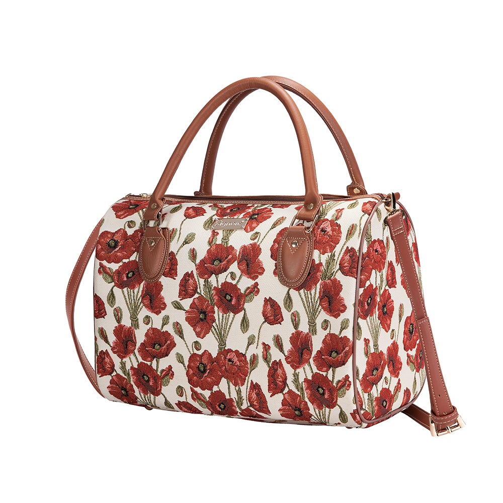 Poppy Red Travel Bag