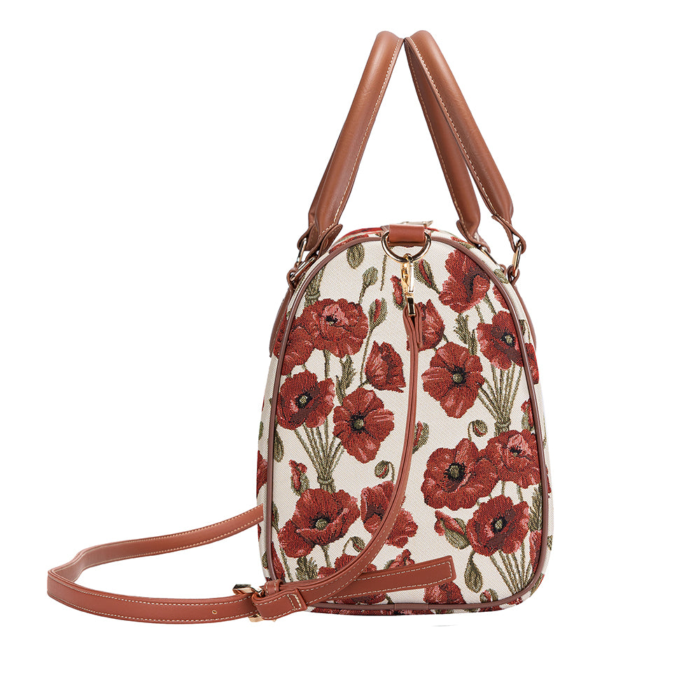 Poppy Red Travel Bag