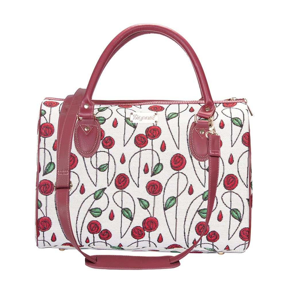 Rennie Mackintosh Simple Rose Travel Bag