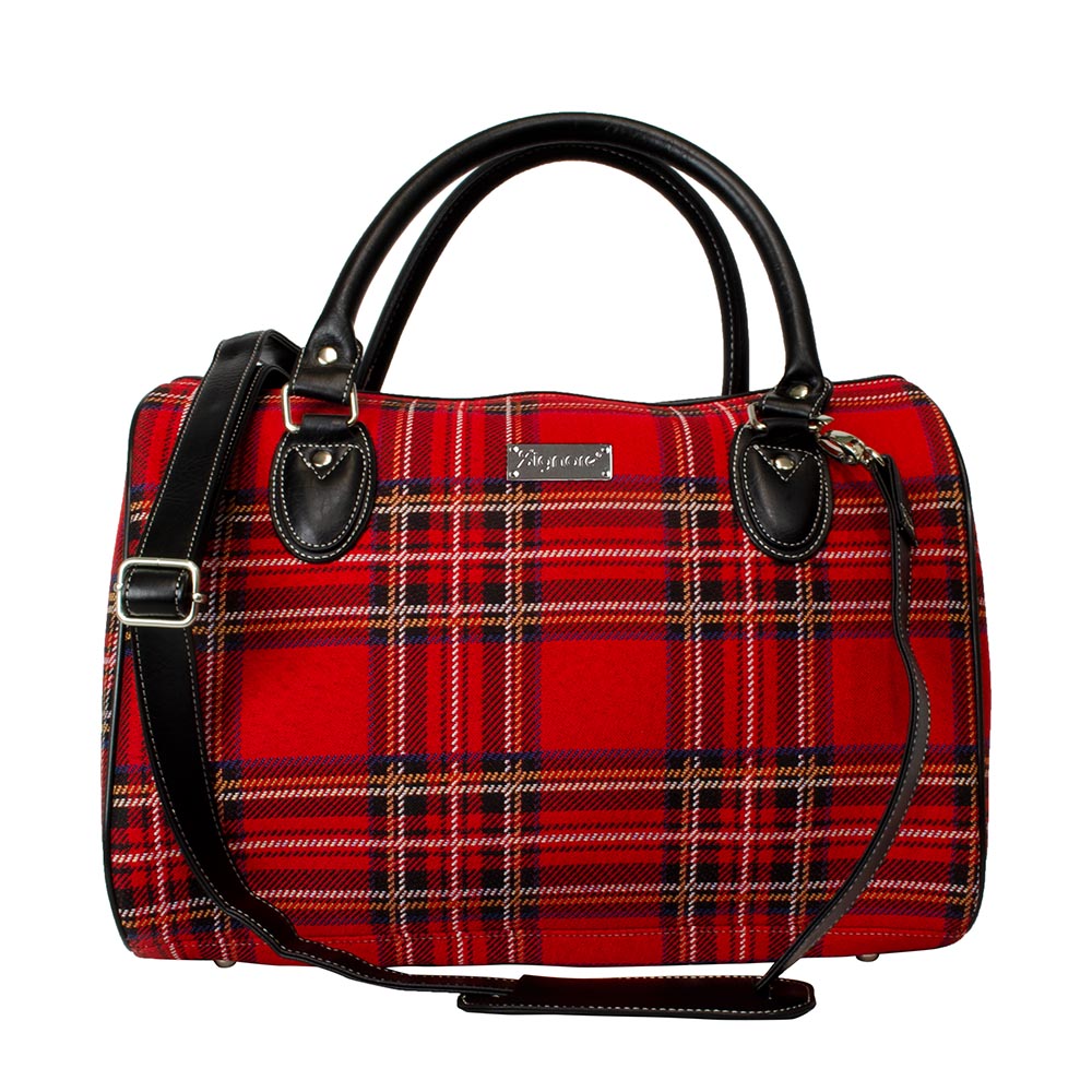 Royal Stewart Tartan Red Travel Bag