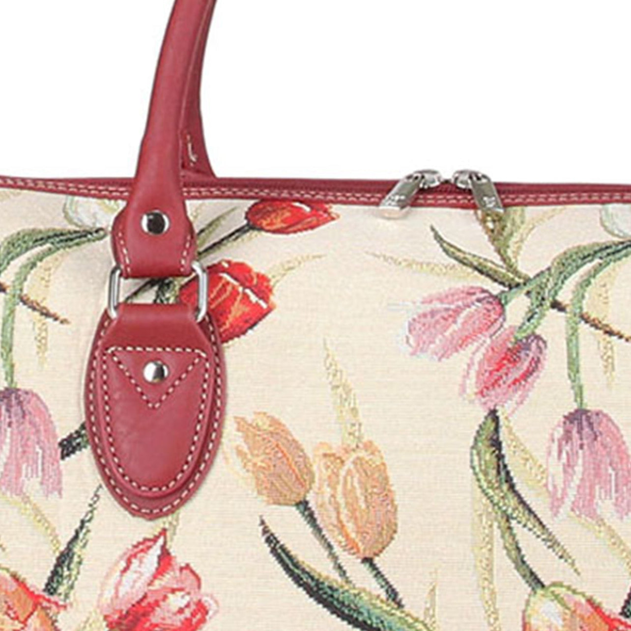 Tulip White Travel Bag