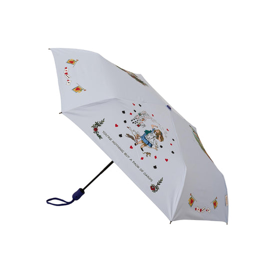 Alice and Wonderland Tea Party Automatic Folding Umbrella