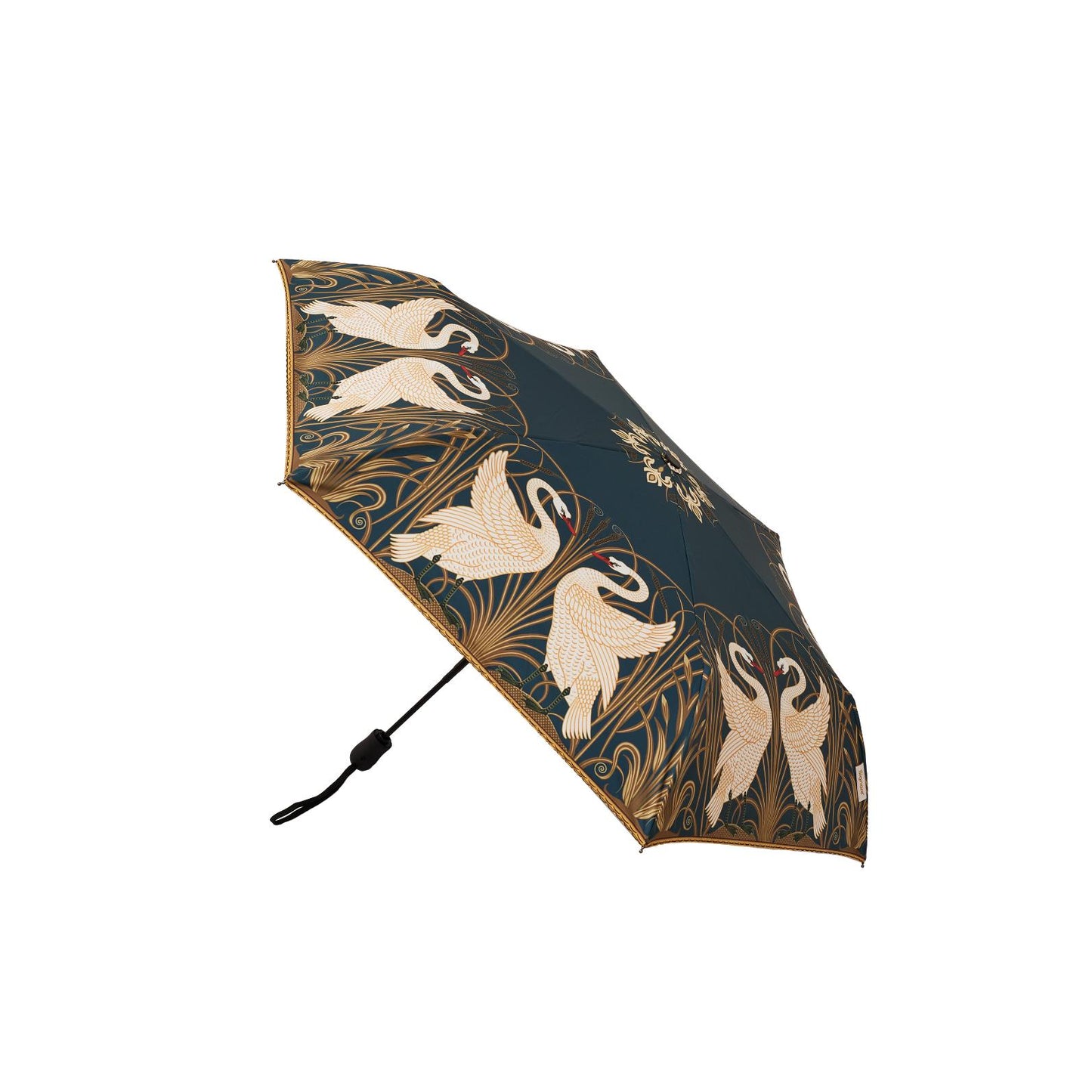 Swan, Iris and Rush Automatic Folding Umbrella