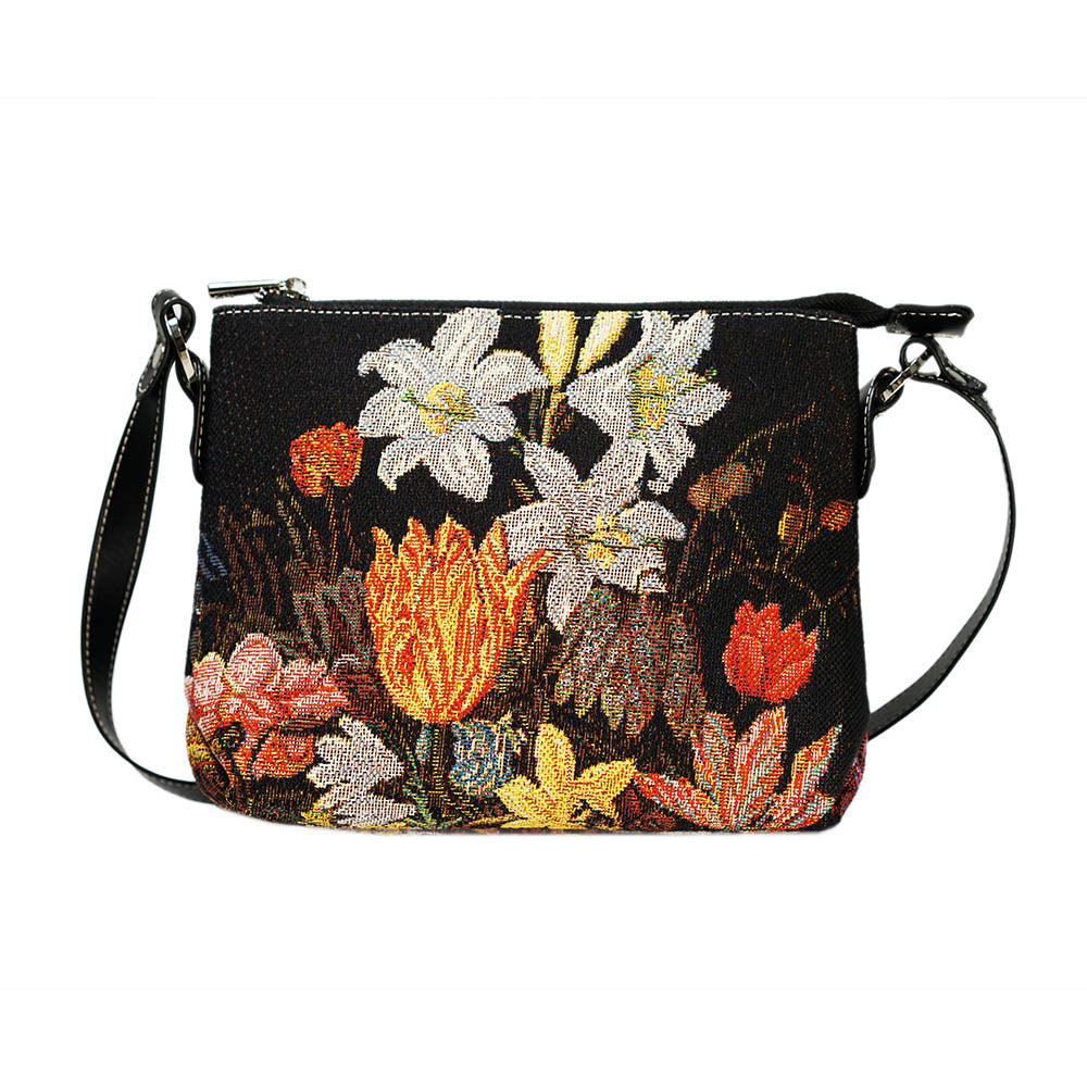 Ambrosius Bosschaert Still Life Crossbody Bag