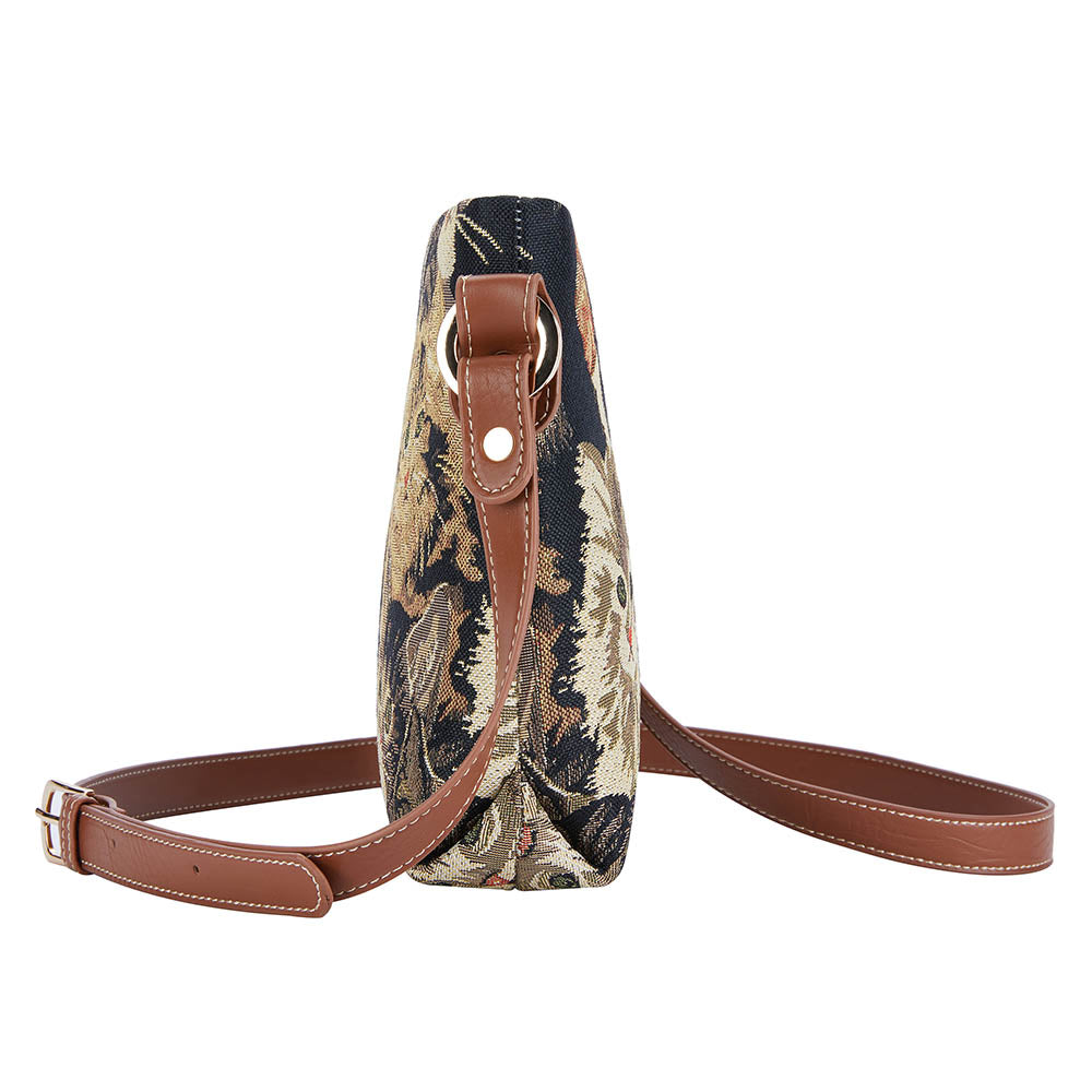 Cat Brown Crossbody Bag