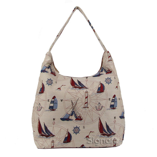 HOBO-YAC | YACHT HOBO HANDBAG SHOULDER BAG - www.signareusa.com